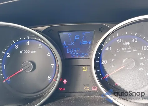 2012 Hyundai Tucson Limited из США, поврежденный, VIN KM8JUCAC5CU382313